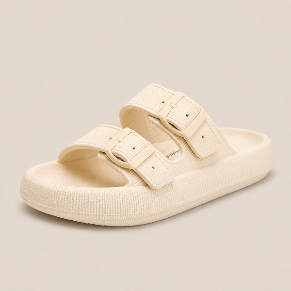 The Sandals Cushioned by Qomfort.