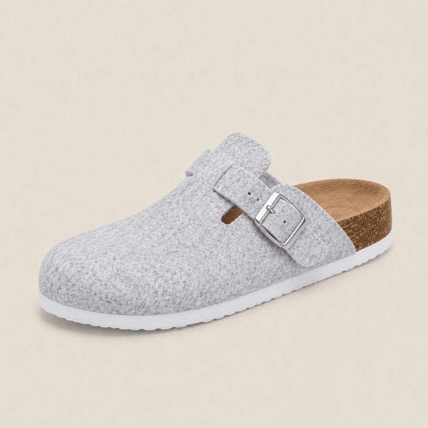 The Wool refined Felt Clog from Qomfort