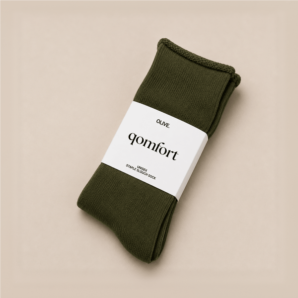 Socks Essential - Olive.